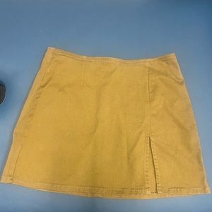 Urban Outfitters tan skirt